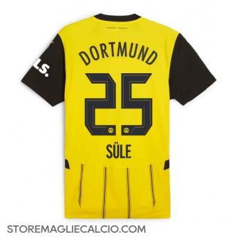 Borussia Dortmund Niklas Sule #25 Maglia Gara Casa Repliche 2024-25 Maniche Corte